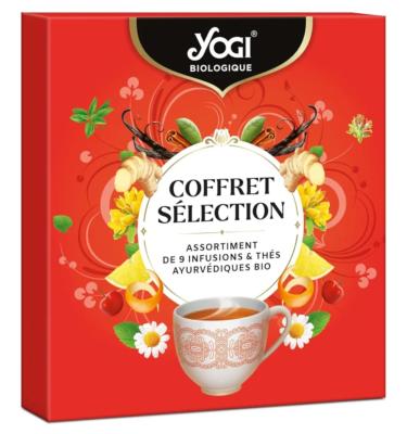 Coffret Infusions ayurvédiques Yogi Bio (45 infusettes) 