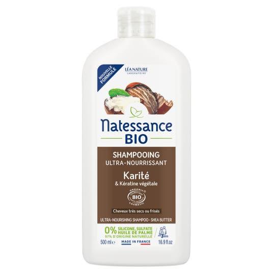 Shampooing Ultra-Nourrissant Bio Karité (500 ml)