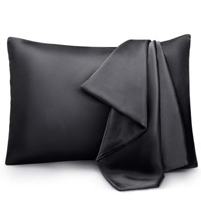 Taie Satin Silk Noire