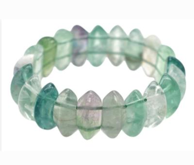 Bracelet  Fluorine Multicolore (pierres ovales)