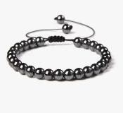 Bracelet  Shamballa Hématite 