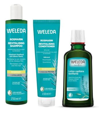 Routine capillaire Weleda au Romarin 