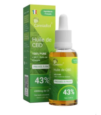 Huile de CBD 43% Bio 
