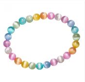 Bracelet Sélénite Multicolore 