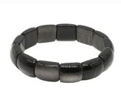 Bracelet  Sublime en Obsidienne Dorée