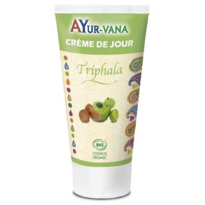 Crème ayurvédique de jour visage Triphala certifiée Bio