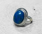 Bague en Lapis-lazuli (taille 57)